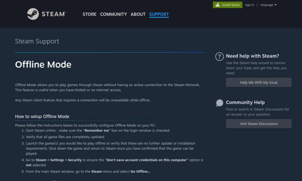 How to Appear Offline on Steam (2026): Invisible vs Offline Mode Official source page screenshot for How to Appear Offline on Steam (2026): Invisible vs Offline Mode