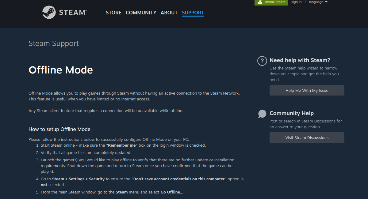 Official source page screenshot for How to Appear Offline on Steam (2026): Invisible vs Offline Mode