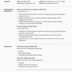 Canva resume template example