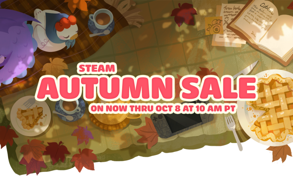 Steam Autumn Sale 2026 featured deep discounts artwork