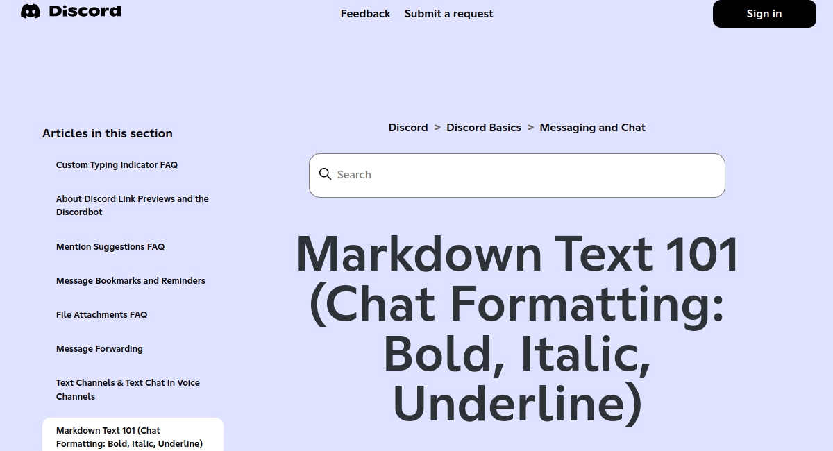 Official source page screenshot for Discord Strikethrough Text (2026): How to Cross Out Words on Desktop and Mobile