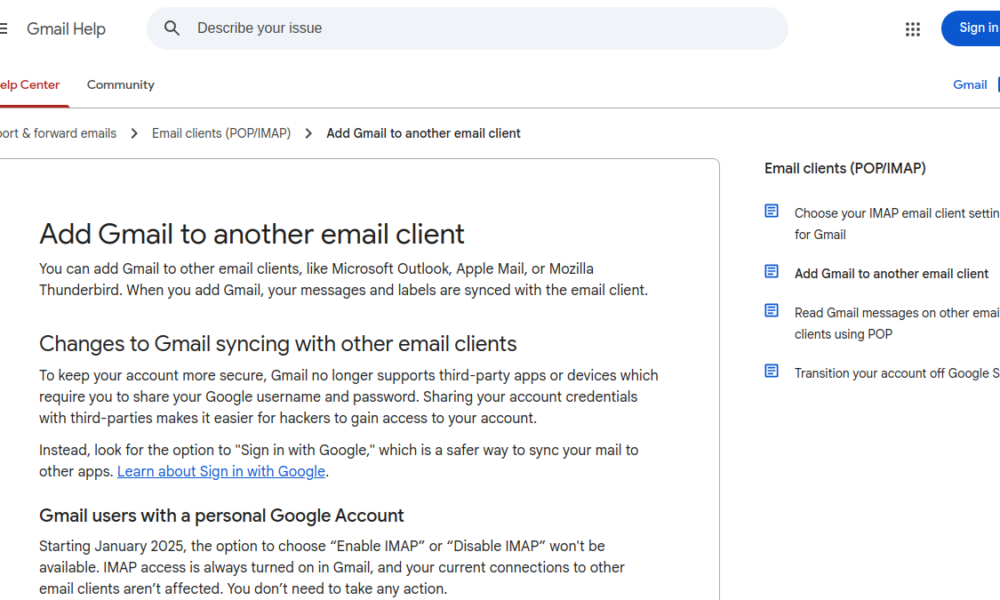 Gmail SMTP Settings (2026): Server, Ports, App Passwords and OAuth Official source page screenshot for Gmail SMTP Settings (2026): Server, Ports, App Passwords and OAuth
