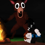 99 Nights in the Forest Roblox survival game official gameplay scene