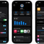 iPhone Screen Time Allowances showing limits for games, social media and entertainment