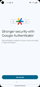 Google Authenticator app showing verification codes