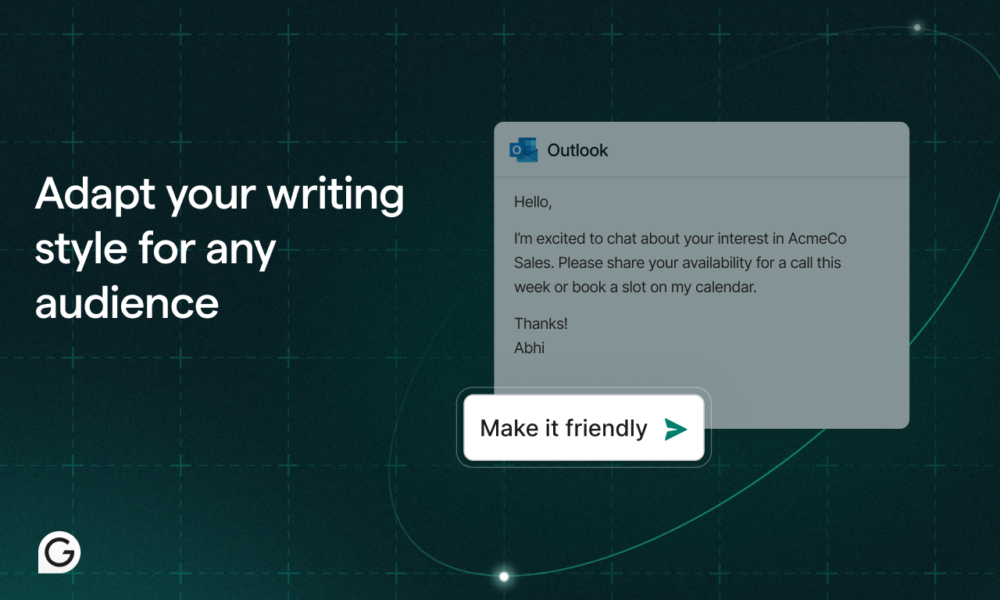 Grammarly for Chrome Web Store screenshot showing writing assistance in the browser