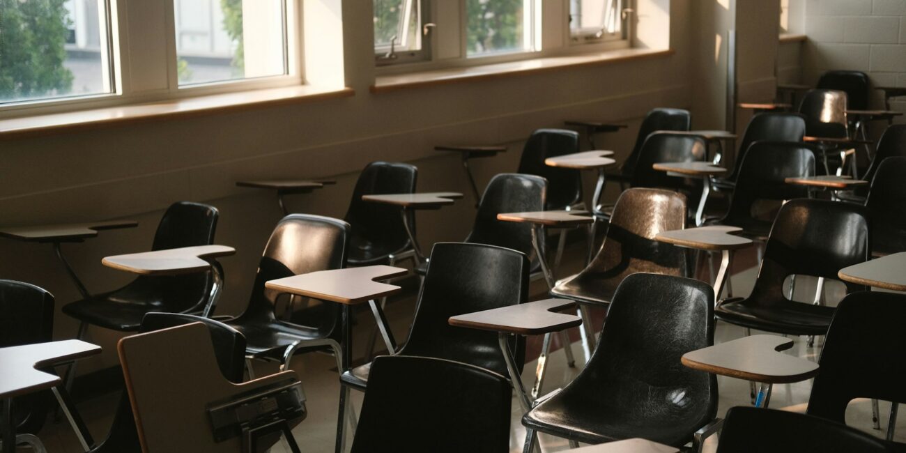 Empty classroom illustrating the Abbott Elementary Season 6 premiere