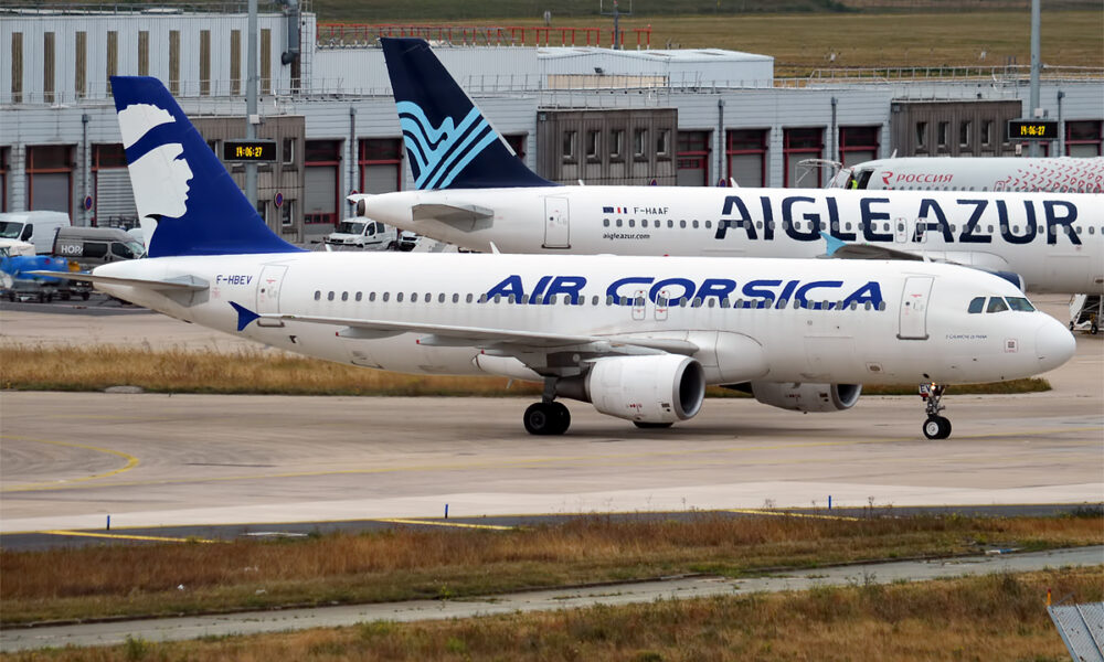 Air Corsica Pilot Strike October 9-16: Flights at Risk Air Corsica Airbus A320 aircraft representing the October 2026 pilot strike