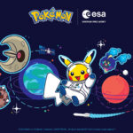 Astronaut Pikachu in official Pokémon and ESA World Space Week collaboration artwork