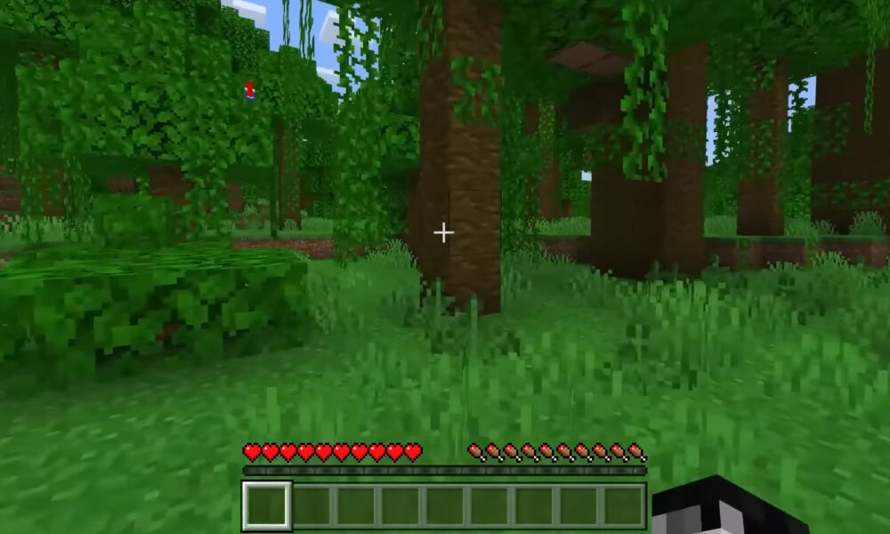 Minecraft jungle gameplay illustrating exploration and quest-style progression for the Wynncraft beginner guide