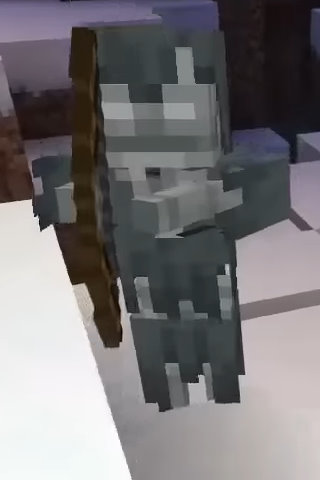 Minecraft Stray skeleton mob found in cold biomes