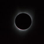 NASA Carla Thomas photograph of the actual August 21 2017 total solar eclipse above Oregon