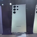 Samsung Galaxy S24 series Android smartphones in a genuine product photograph, illustrating Android devices