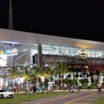 Archival view of Hard Rock Stadium in Miami Gardens, venue for the Bengals versus Dolphins NFL game