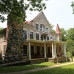 The real Clara Barton home and former American Red Cross headquarters in Glen Echo, Maryland