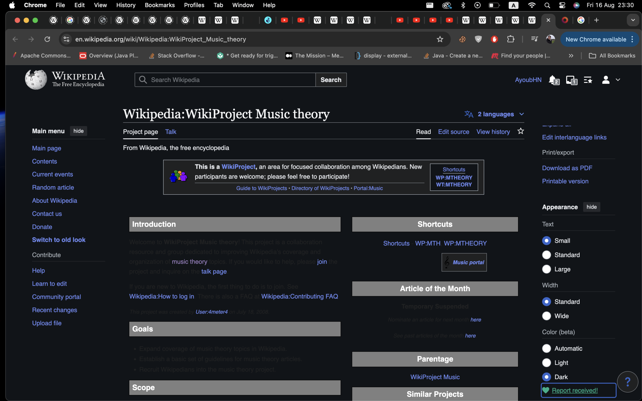 Actual Google Chrome browser window displaying a webpage on a computer