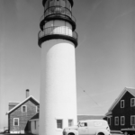 Actual 1959 photograph of Highland Light in North Truro Massachusetts by NPS HABS photographer Cervin Robinson