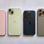 iPhone smartphone camera used to scan QR codes