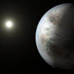 NASA concept art of the Kepler-452b exoplanet; artist's illustration, not a real photograph