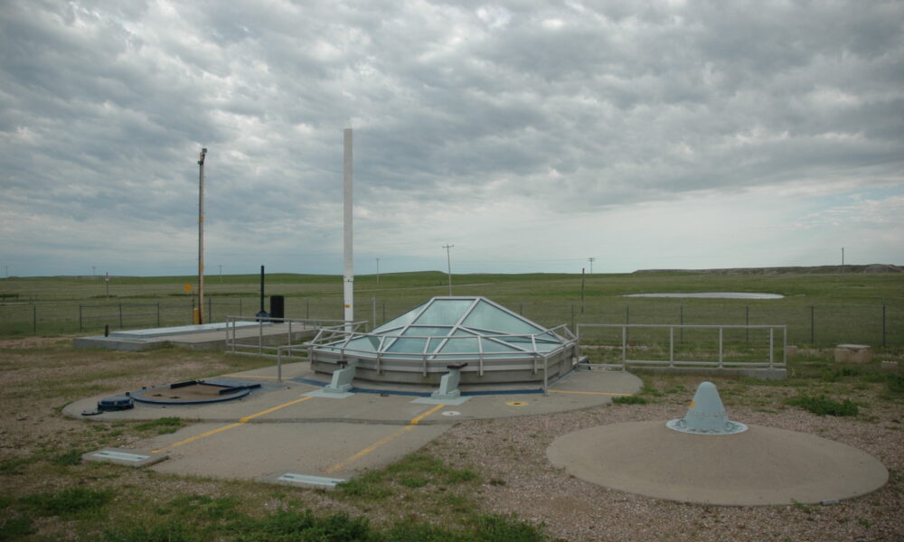 Minuteman Missile NHS 2026: Delta-09 & Delta-01 Status Actual Delta-09 Minuteman missile silo facility at Minuteman Missile National Historic Site South Dakota