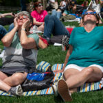 Genuine NASA photo from Dallas of April 8 2024 solar eclipse, by NASA Keegan Barber