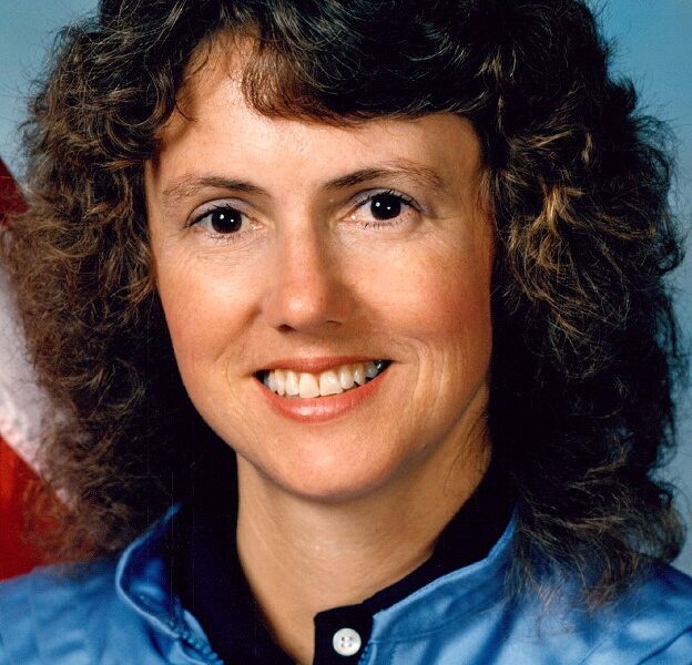 NASA's authentic 1985 photograph of Teacher in Space candidate Christa McAuliffe