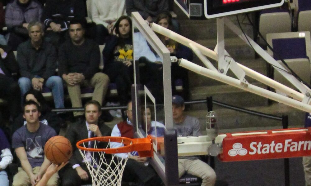NBA Shot Clock Rules: 24 Seconds, 14-Second Resets and Violations Basketball shot clock with red digits and game clock with white digits