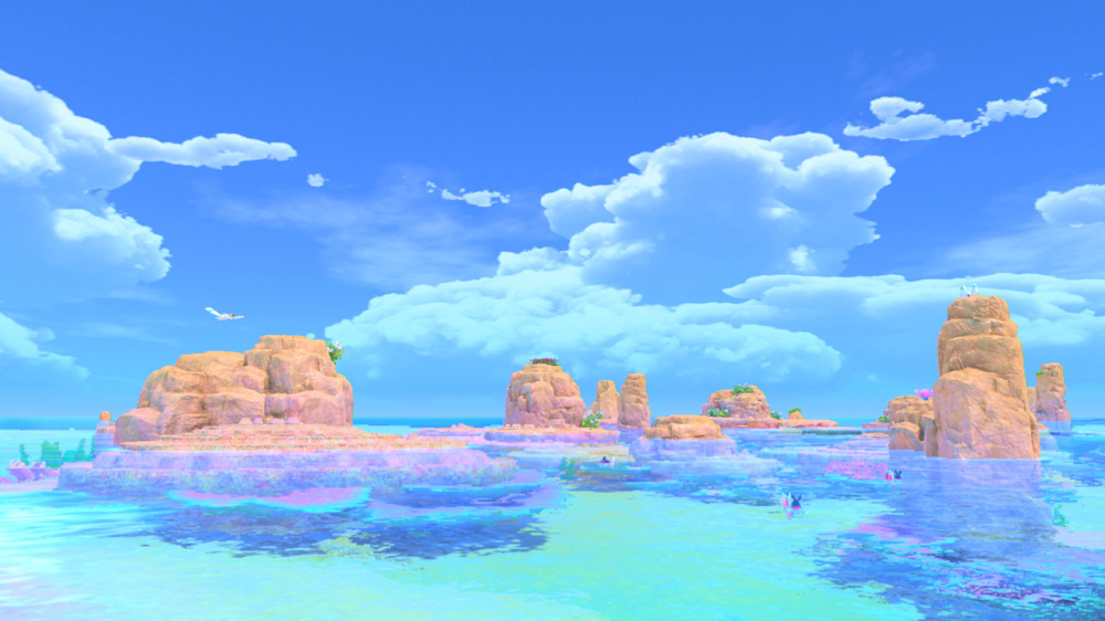 Real New Pokemon Snap Nintendo Switch gameplay screenshot of Pokemon in the Lental region