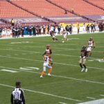 Alex Erickson prepares a fair catch during Bengals versus Washington in 2020