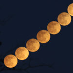 Authentic May 5 2023 penumbral lunar eclipse photograph by G. Donatiello, CC0 dedication