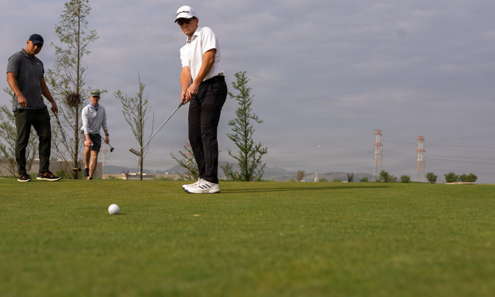 True April 2026 golf scramble played by 1st Signal Brigade U.S. Army golfers at Camp Humphreys