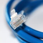 RJ45 Ethernet patch cable connector for Cat5e, Cat6 and wired network setup guide