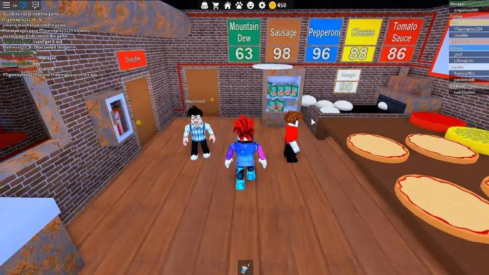 Image of actual Roblox gameplay shared under Creative Commons