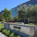 Exterior of Roblox headquarters in San Mateo, California, illustrative context for Roblox friend controls