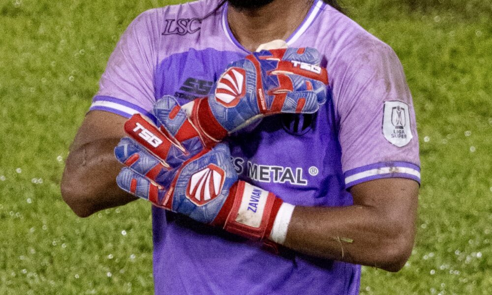 Soccer Back-Pass Rule: When a Goalkeeper Cannot Pick Up the Ball Soccer goalkeeper Shahril Saa'ri during a 2025 match
