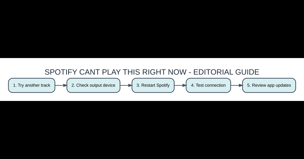 Original AVARIXO step-by-step diagram for spotify cant play this right now