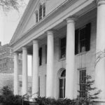 1965 Historic American Buildings Survey photograph of the actual Ansley Wilcox House in Buffalo, now Theodore Roosevelt Inaugural National Historic Site