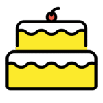 Birthday cake illustration for Roblox founding and launch timeline