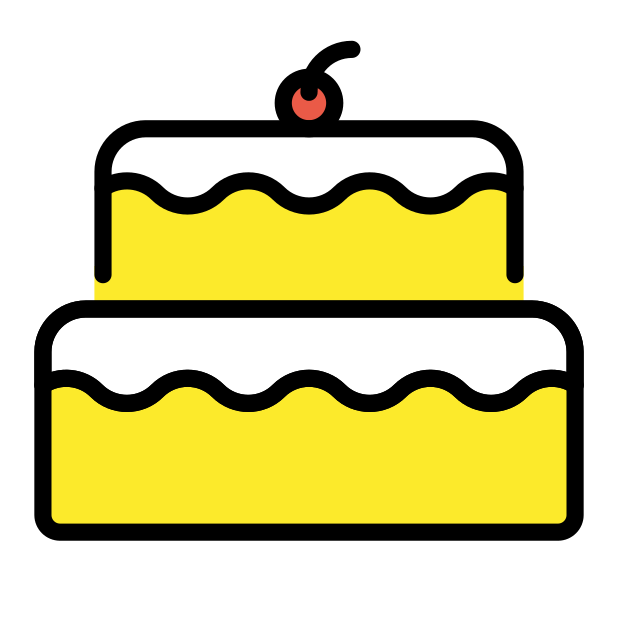 Birthday cake illustration for Roblox founding and launch timeline