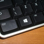 Physical Windows logo key between Ctrl and Alt on a real Dell keyboard