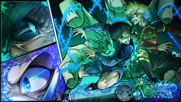 Azure Latch Roblox official anime soccer game screenshot