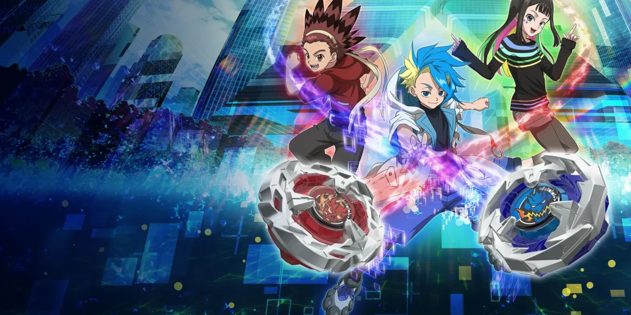 Beyblade X Season 3A promotional artwork for Hulu