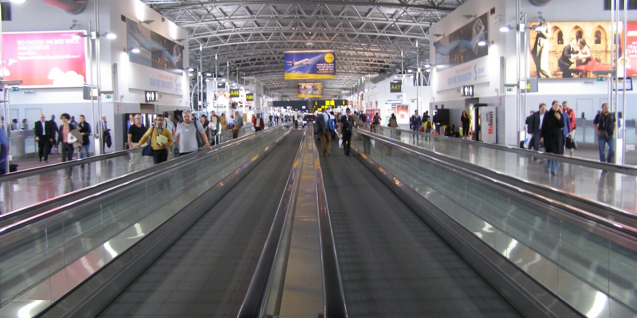 Brussels Airport terminal in Zaventem, where an Alyzia ground-handling strike is expected to affect flights on October 9, 2026