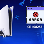 PlayStation 5 CE-108255-1 error illustration for game and application crashes