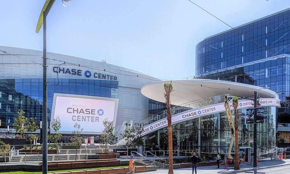 Chase Center in San Francisco, home venue for the Golden State Valkyries playoff game