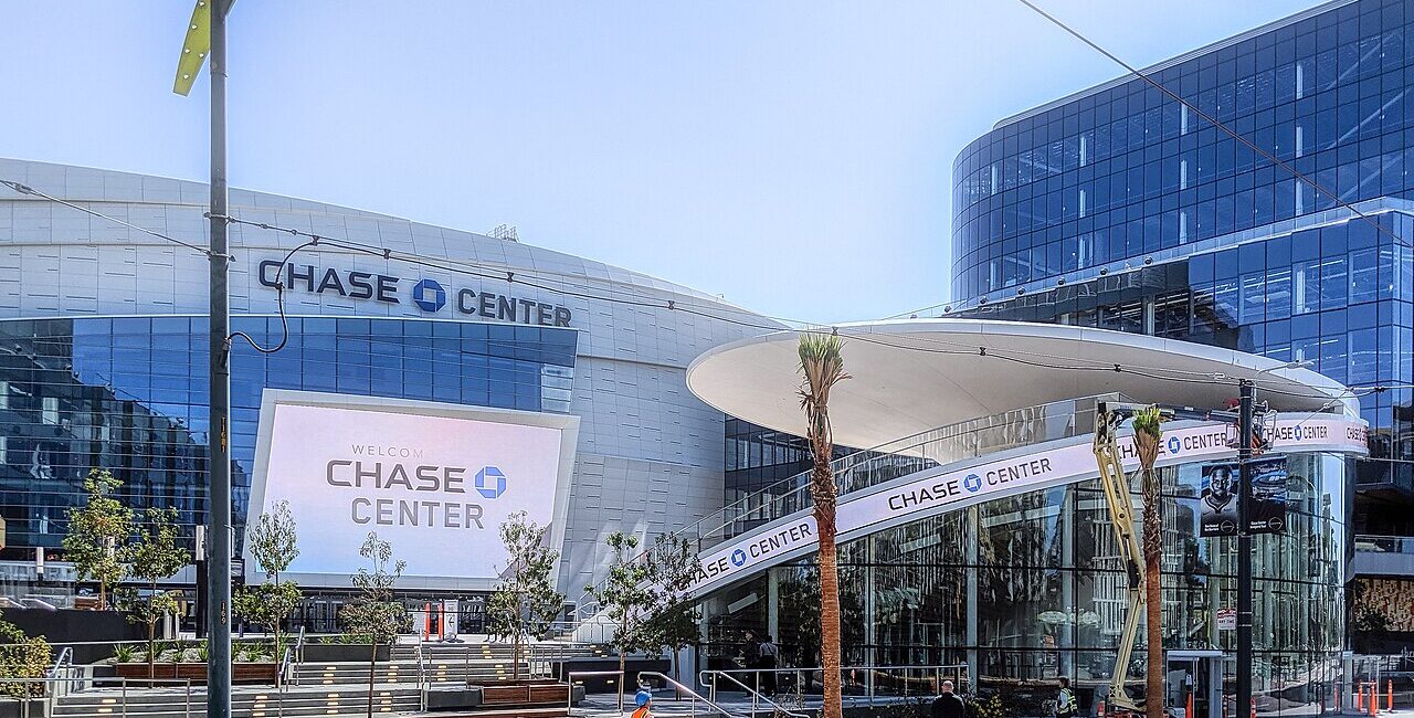 Chase Center in San Francisco, home venue for the Golden State Valkyries playoff game