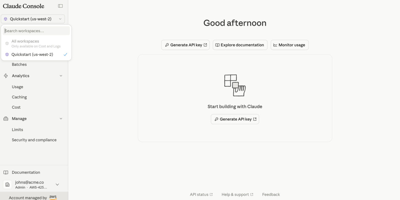 Claude platform dashboard illustrating Claude Haiku 5.5 API usage and pricing