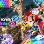 Official Mario Kart 8 Deluxe racing artwork from Nintendo