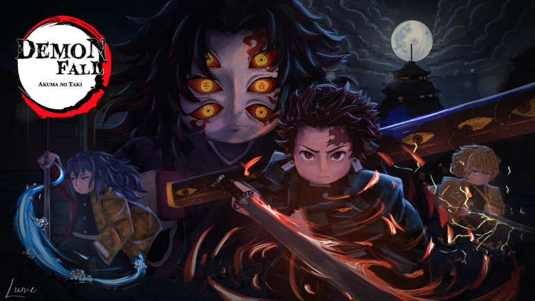 Demonfall Codes (October 2026): Free Muzan Blood and Reset Potions Demonfall Roblox anime gameplay screenshot by Fireheart Studio
