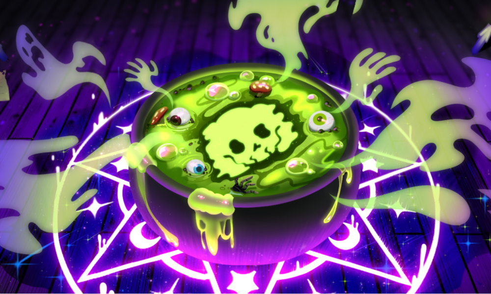 Official Discord Halloween 2026 Cauldron Chaos artwork